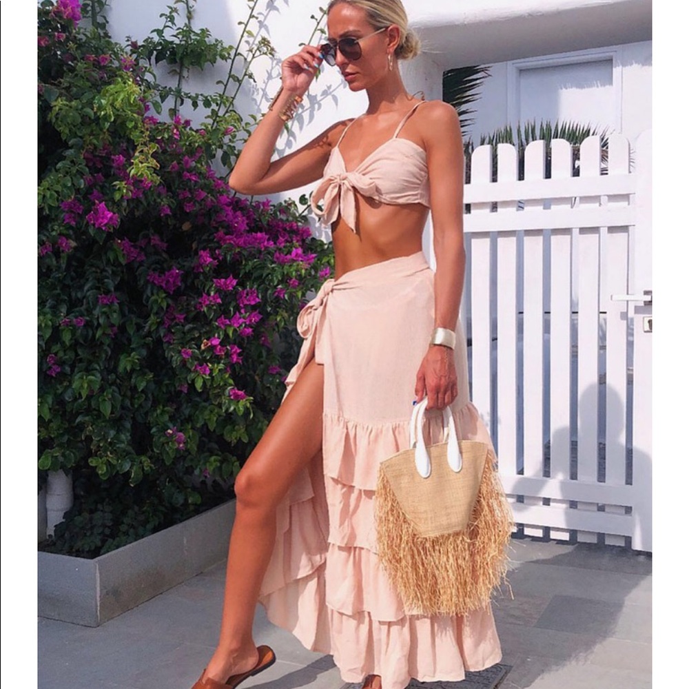 Two piece beach set